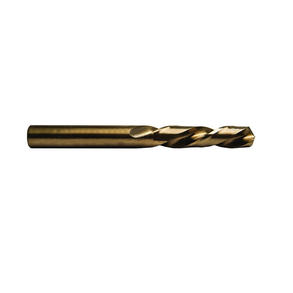 Century Drill & Tool 74130 Left Hand Cobalt Stub Drill Bit, 15/32 Inch