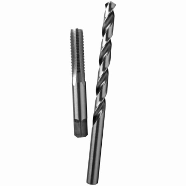 Century Drill & Tool 97515 Metric Plug Style Tap & Letter Drill Bit, High Carbon Steel