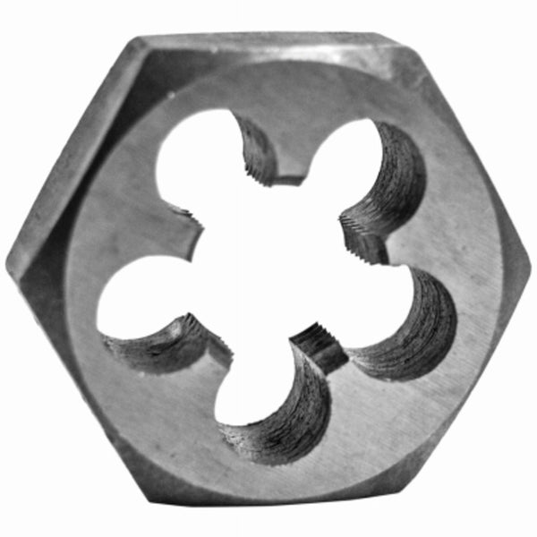 Century Drill & Tool 96207 National Coarse Fractional Hex Die, High Carbon Steel