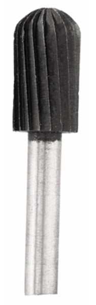 Century Drill & Tool 75408 Rotary File Domed Shaped, 1/2 Inch x 7/8 Inch