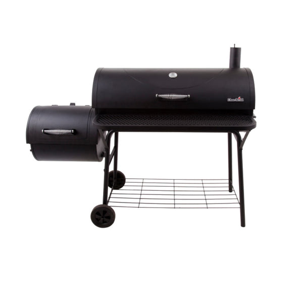 Char-Broil 14201571 American Gourmet 700 Series Deluxe Offset Smoker, Charcoal