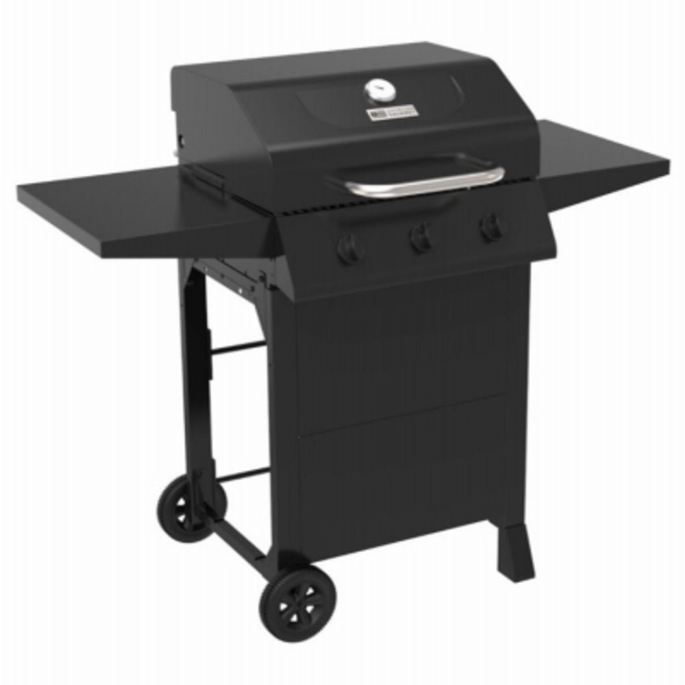 Char-Broil 465734921-DI 3-Burner Gas Grill Cart, Black