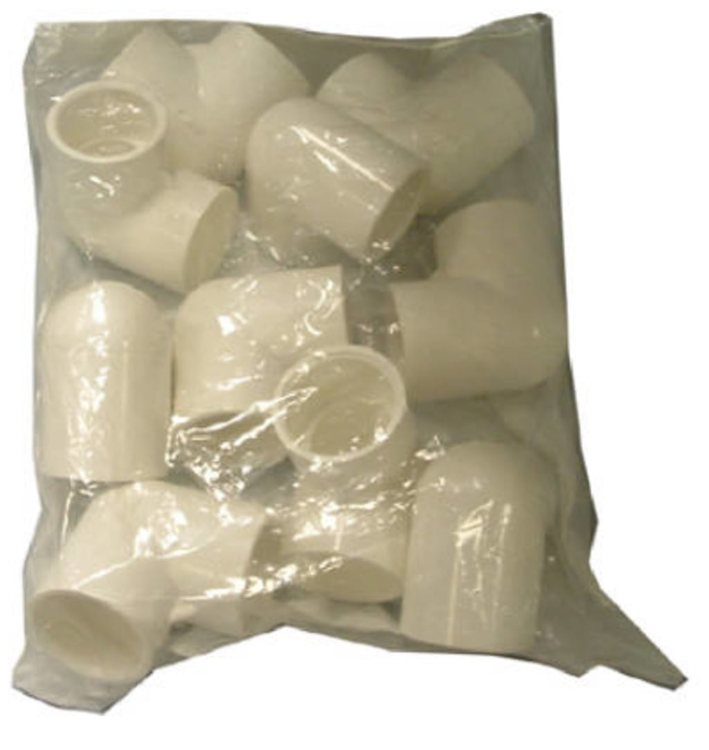 Charlotte Pipe PVC 02300C 1000HA Schedule 40 PVC 90 Degree Elbow, White