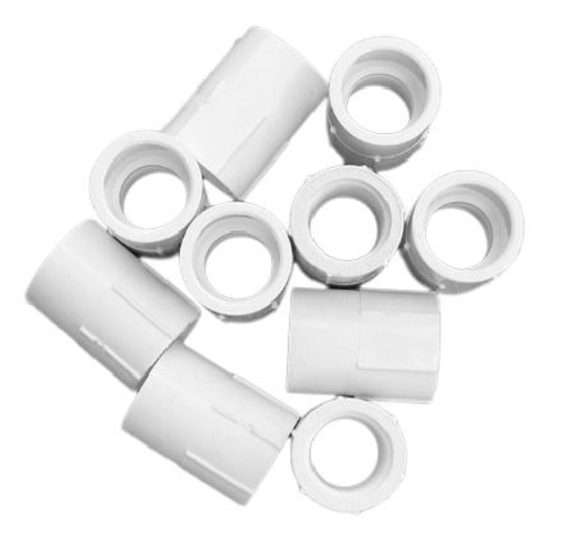 Charlotte Pipe PVC 02101C 0600HA Schedule 40 PVC Female Pipe Adapter, 1/2 Inch