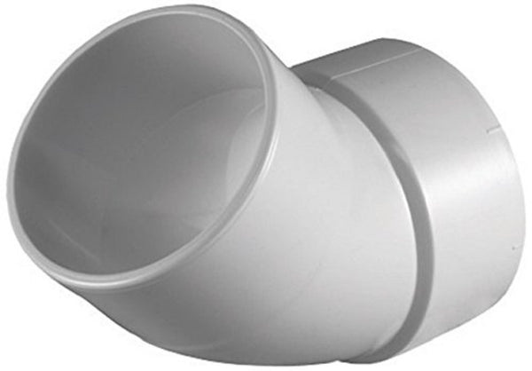Charlotte Pipe PVC 01323 0600HA DWV 45 Degree Street Elbow