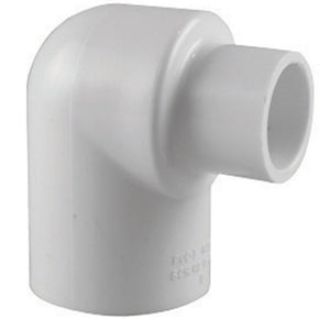 Charlotte Pipe PVC 02300 4400HA 90 Degree Elbow, White
