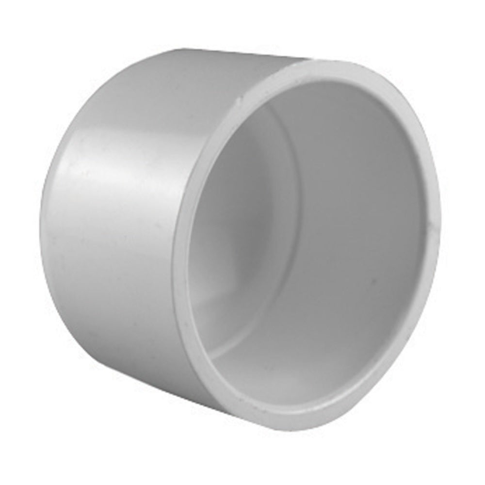 Charlotte Pipe PVC 02116 1000HA PVC Cap, White