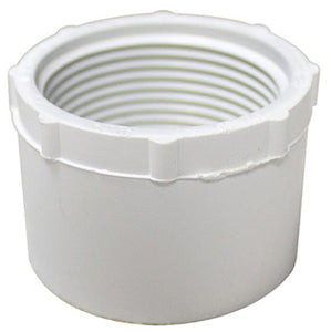 Charlotte Pipe PVC 02108 3000HA Reducer Bushing Pipe Fitting, White