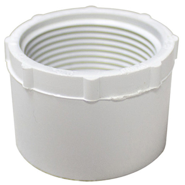 Charlotte Pipe PVC 02108 3000HA Reducer Bushing Pipe Fitting, White