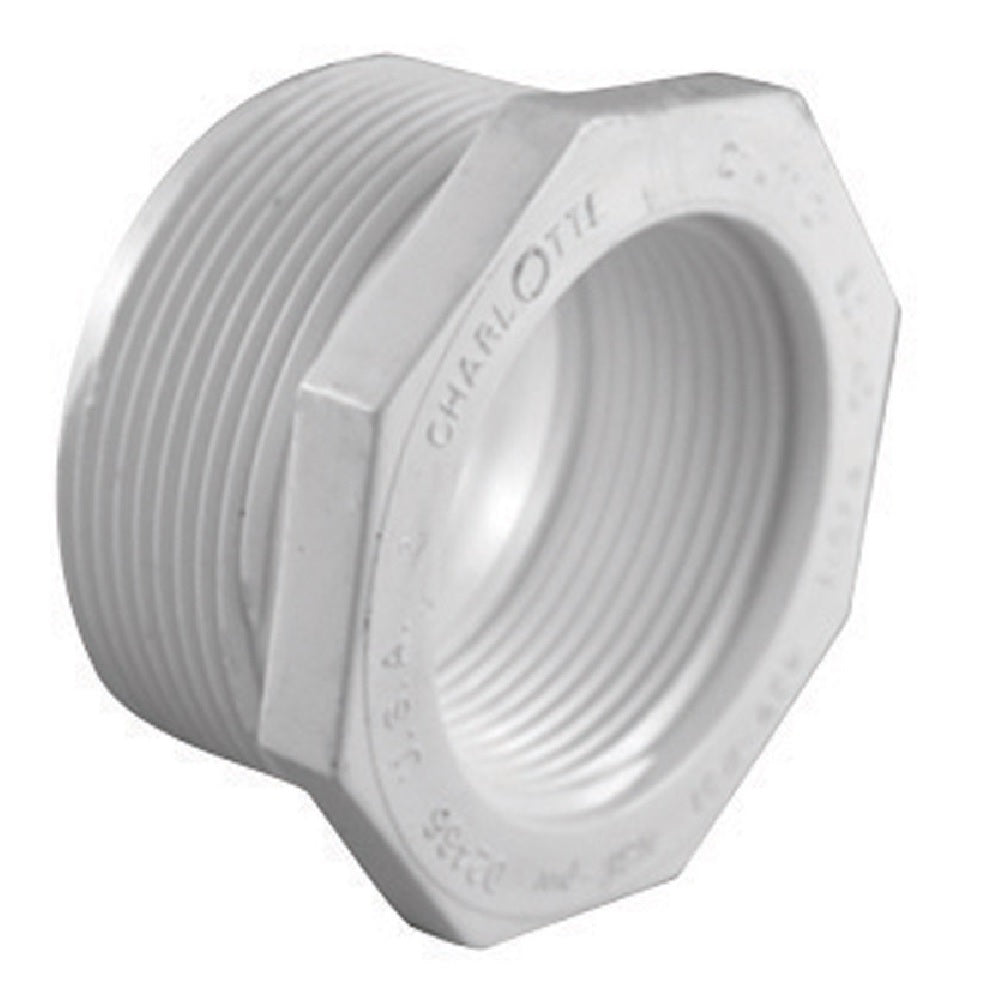 Charlotte Pipe PVC 02112 3200HA Reducing Bushing, White