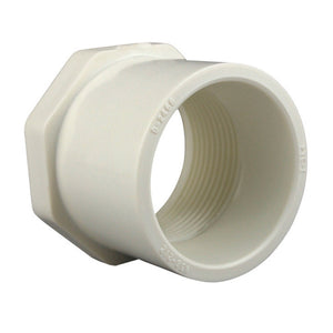Charlotte Pipe PVC 02108 1800HA Reducing Bushing, White