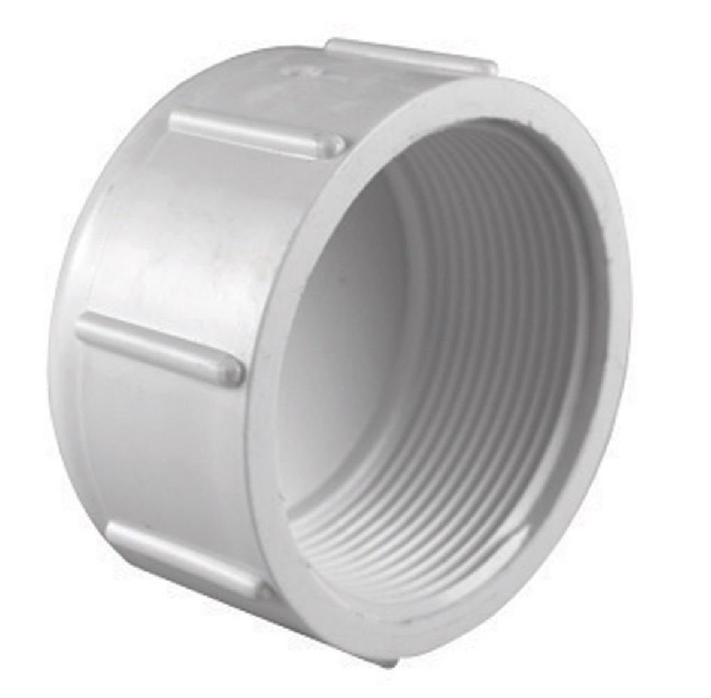 Charlotte Pipe PVC 02117 1000HA Schedule 40 PVC Cap Slip, White