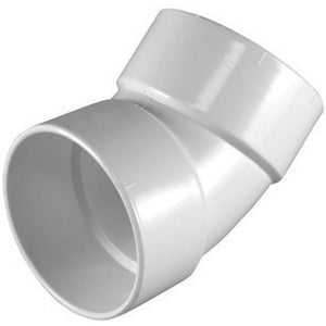 Charlotte Pipe PVC 01321 0600HA Schedule 30 Sanitary Elbow, PVC