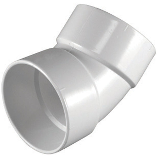 Charlotte Pipe PVC 01321 0600HA Schedule 30 Sanitary Elbow, PVC