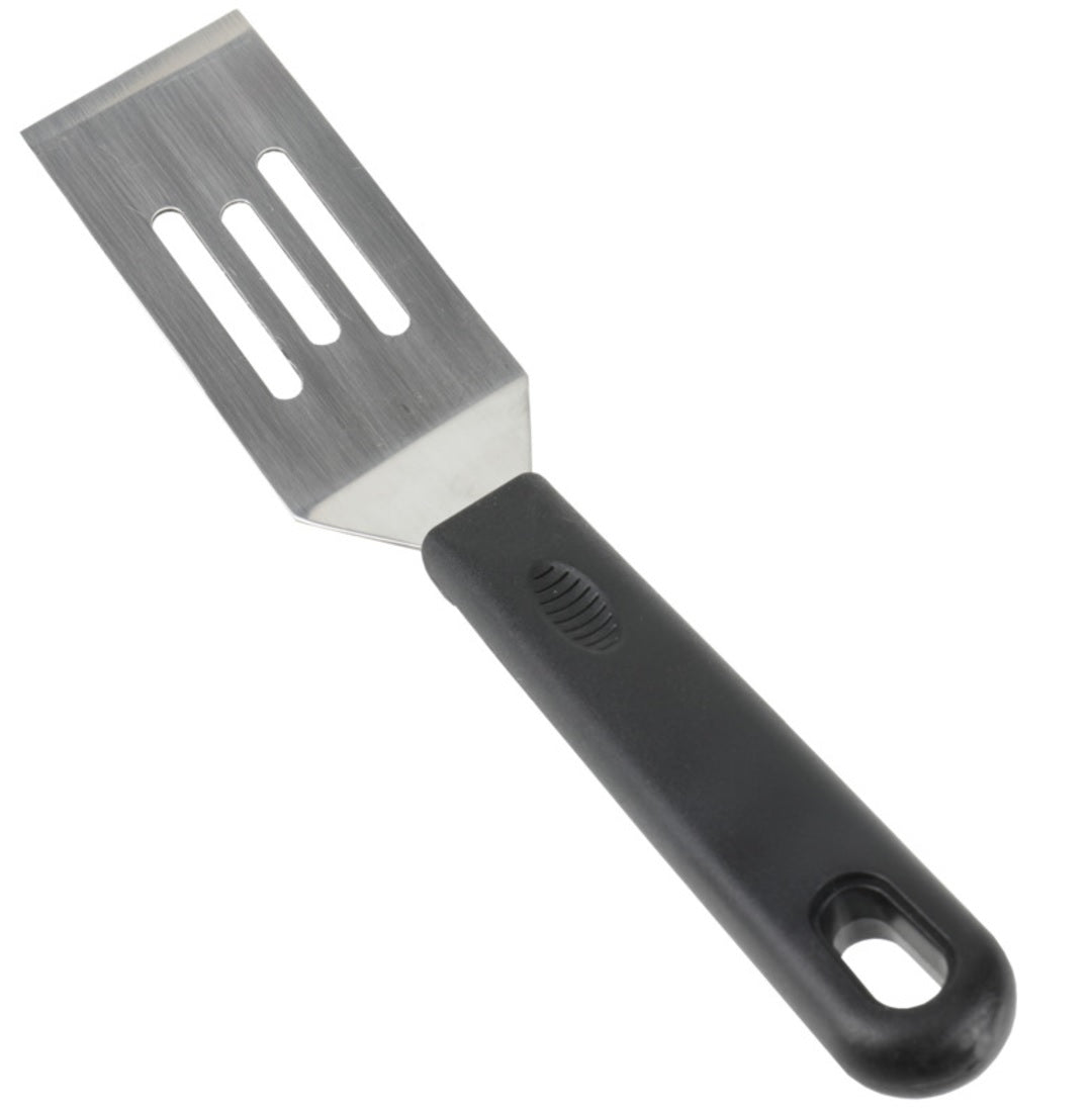 Chef Craft 22038 Slotted Cookie Spatula, Stainless Steel Blade, Brown