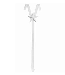Christmas Mountains 36363 No Swing Wreath Hanger, White