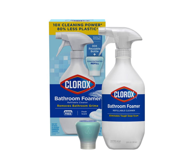 Clorox 60164 Bathroom Foamer Cleaner, 20 Oz