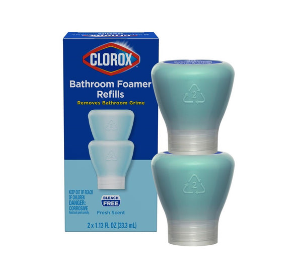 Clorox 60165 Bathroom Foamer Refill, 1.13 Oz