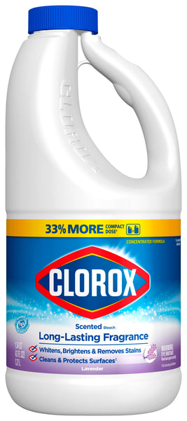 Clorox 32261 Bleach, Liquid, Lavender, 43 Oz