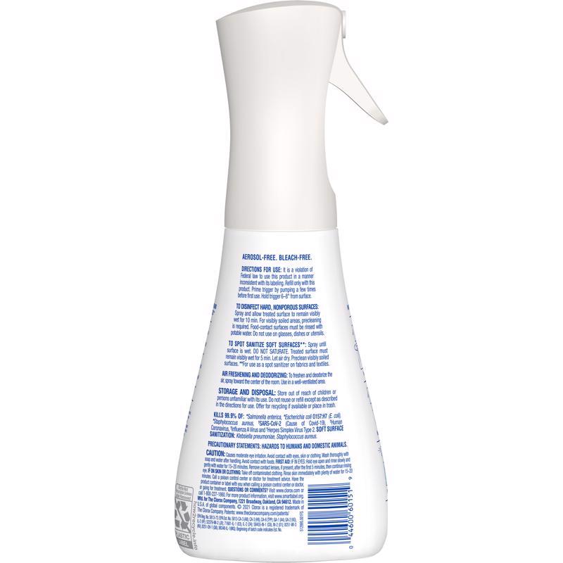 Clorox 60151 Disinfectant Cleaner, Lemongrass Mandarin, 16 Oz