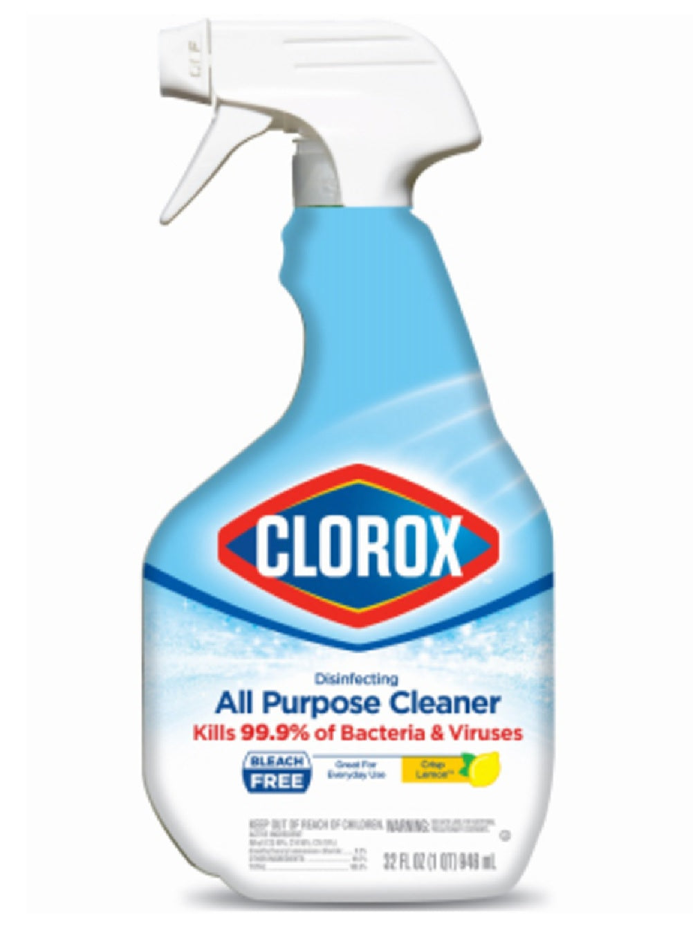 Clorox 60044 Disinfecting All Purpose Cleaner, 32 Ounce