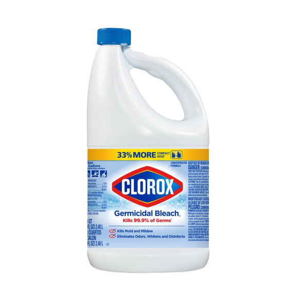 Clorox 32464 Germicidal Bleach, 81 Oz