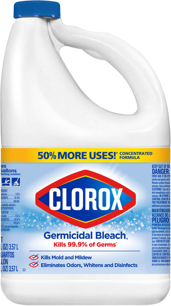 Clorox 32429 Germicidal Bleach, 121 Oz