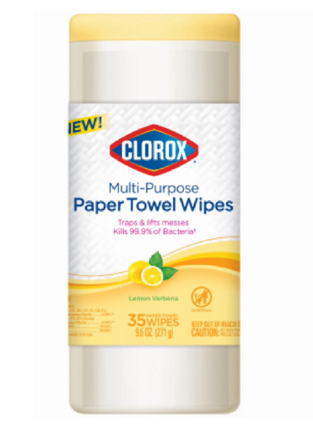 Clorox 32580 Multi Purpose Paper Towel Wipes, 35 Count