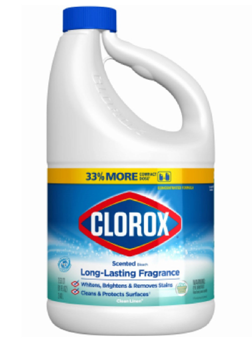Clorox 32339 Splash-Less Regular Bleach, 77 Ounce