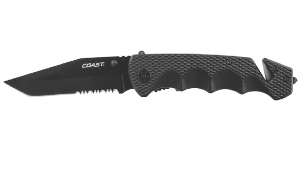 Coast DX330 Folding Knife, Stainless Steel