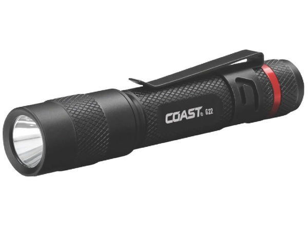Coast 30142 LED Flashlight, Black, 100 Lumens