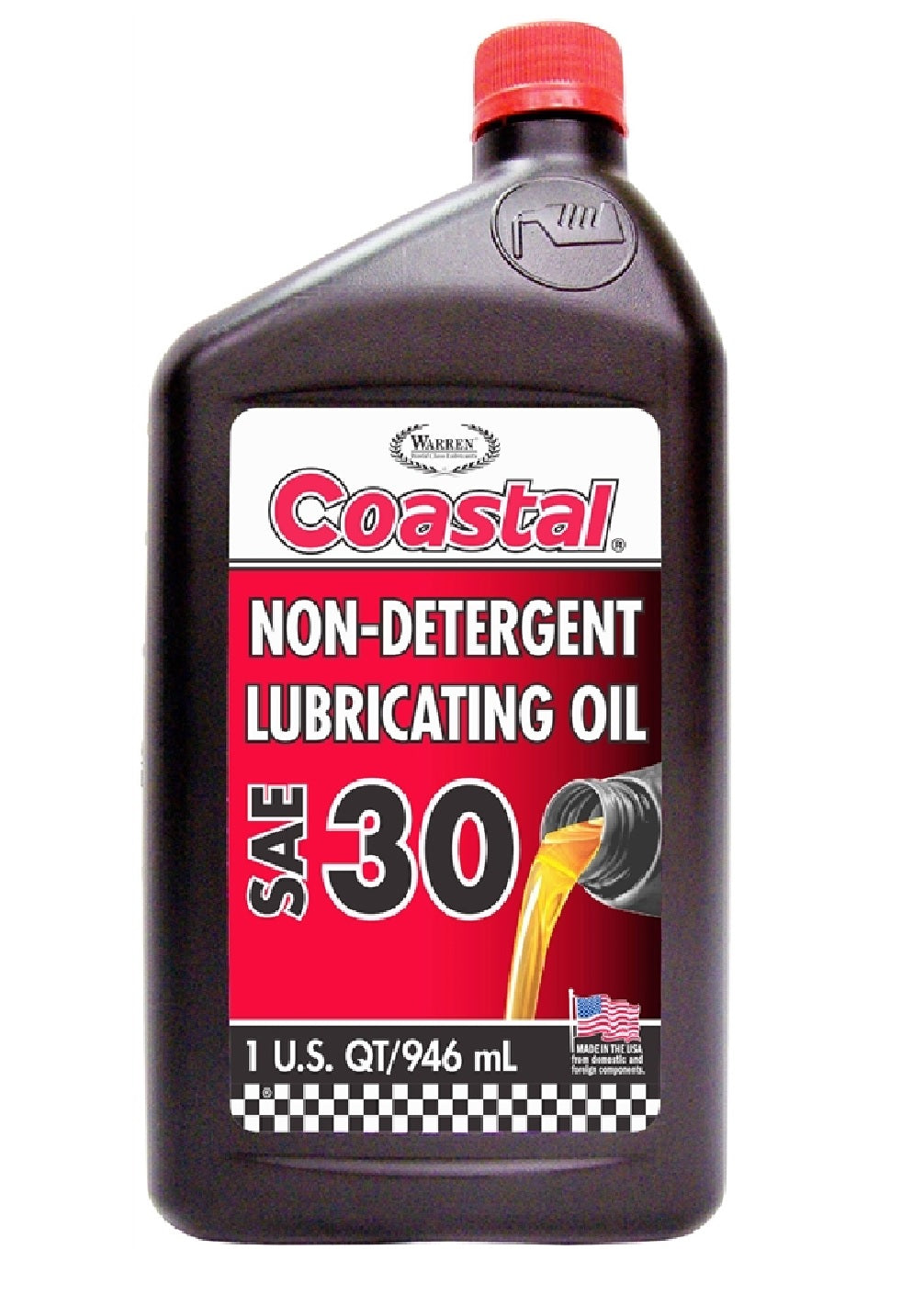 Coastal 39701 Motor Oil Amber, 1 Quart