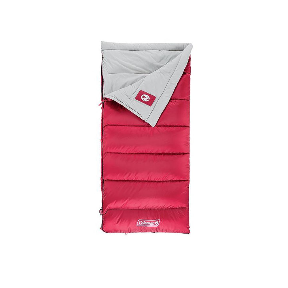 Coleman 2000035897 Autumn Meadows Sleeping Bag, Red