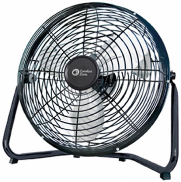 Comfort Zone CZHV14B High Velocity Fan, Black, 14 Inch