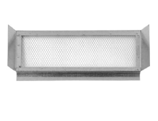 Construction Metals EV622-1/8 Metal Frame Eave Vent, 6 Inch x 22 Inch