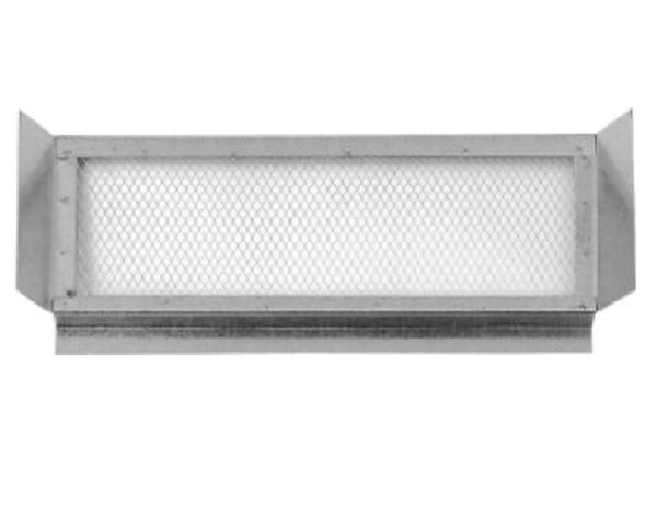 Construction Metals EV145-1/8 Metal Frame Eave Vent, 14 Inch x 5 Inch