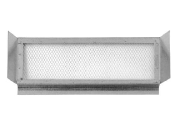 Construction Metals EV223-1/8 Metal Frame Eave Vent, 22 Inch x 3 Inch