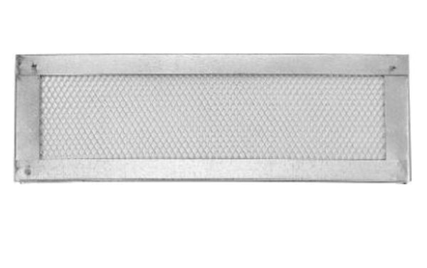 Construction Metals SCV168-1/8 Economical Flat Screen Vent, 16 Inch x 8 Inch