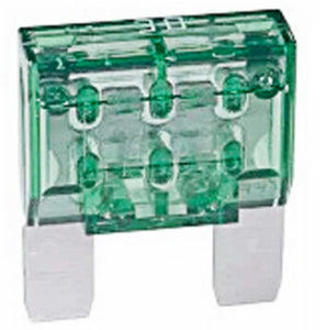 Cooper Bussmann BP/MAX-30ID easyID Illuminating Blade Fuse, Green