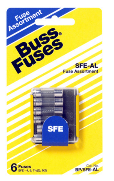 Cooper Bussmann BP/SFE-AL6-RP Glass Fuse Assortment Kit