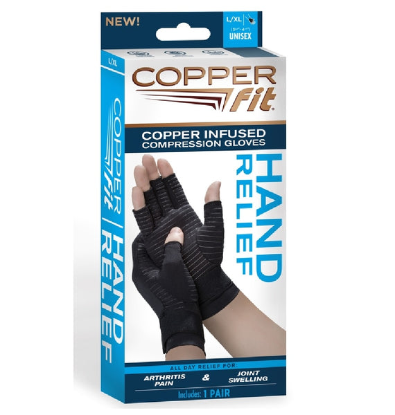 Copper Fit CFRRGL-LXL As Seen On Tv Compression Gloves