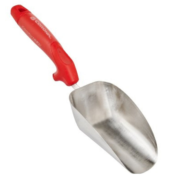 Corona CT 3364 ComfortGEL Ergonomic Handle Scooper, Steel, Red