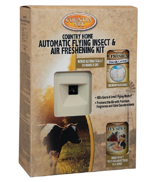 Country Vet 321978CV4A Flying Insect and Air Freshening Kit