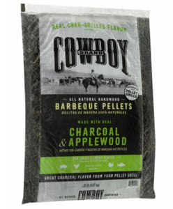 Cowboy 54120 Charcoal-Apple Pellets, 20 LB