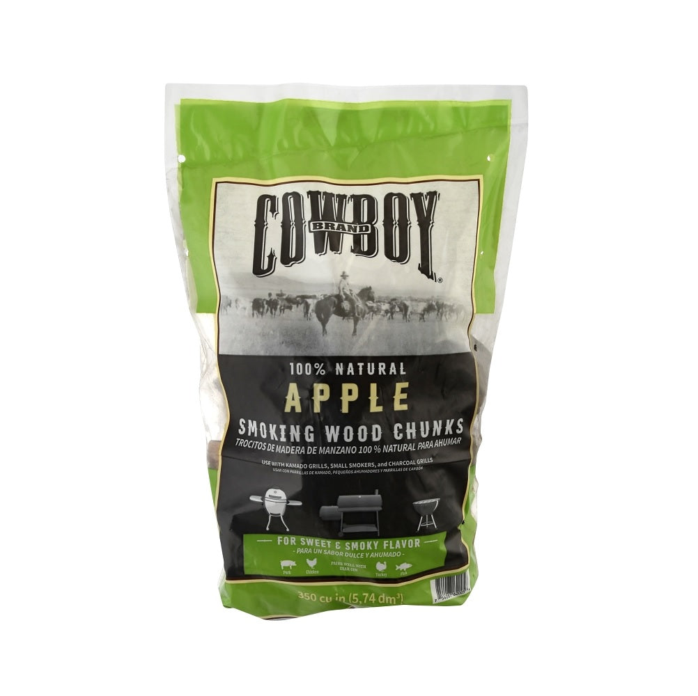 Cowboy 52330 Charcoal Smoking Chunk, Apple, Wood