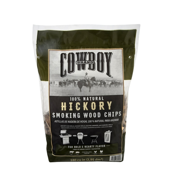 Cowboy 51112T Charcoal Smoking Chip, Wood, 12 Inch