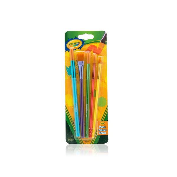 Crayola 05-3506 Paint Brush Set, Plastic