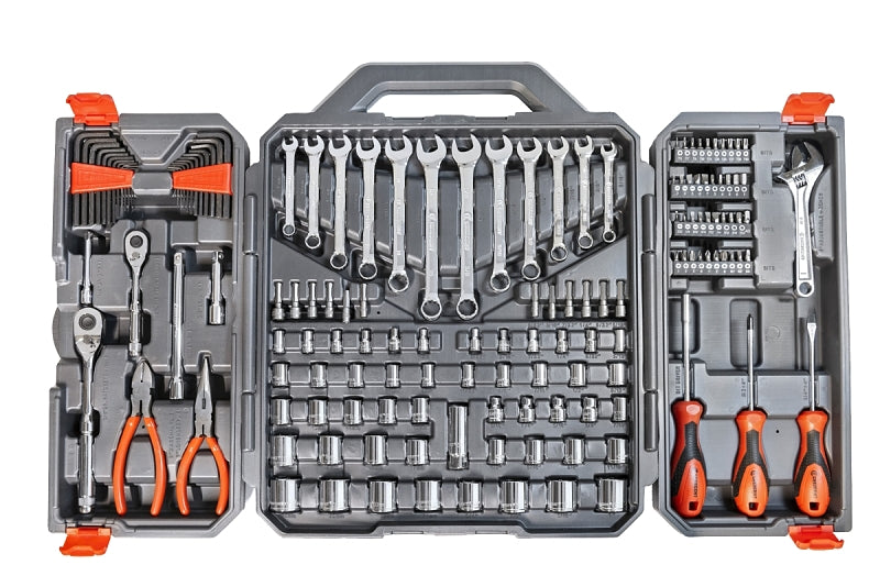 Crescent CTK150 Professional Tool Set, 150-Piece, Alloy Steel