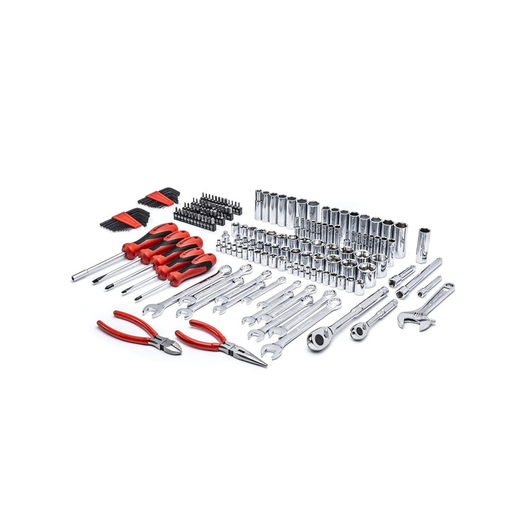Crescent CTK180 Professional Tool Set, 180-Piece, Alloy Steel