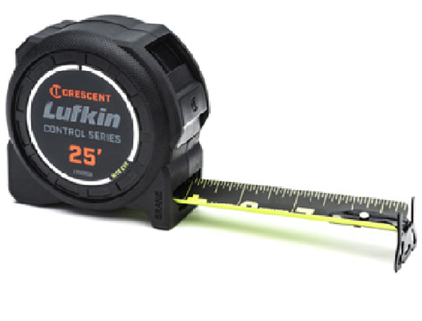 Crescent L1025CB-02 Lufkin NiteEye Control Series Tape Measure, 25 Feet